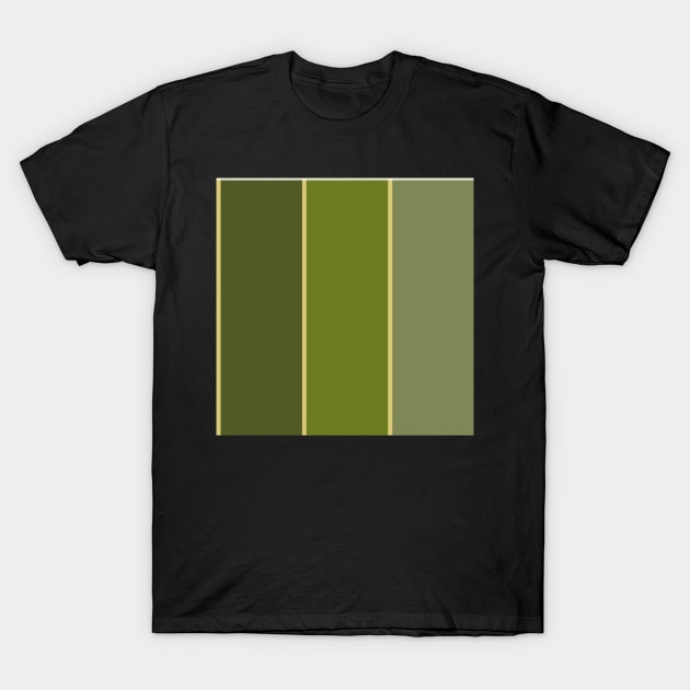 Parallel Green T-Shirt by RealZeal